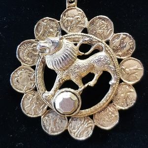 Leo Horoscope Zodiac Starsign Necklace Birthday